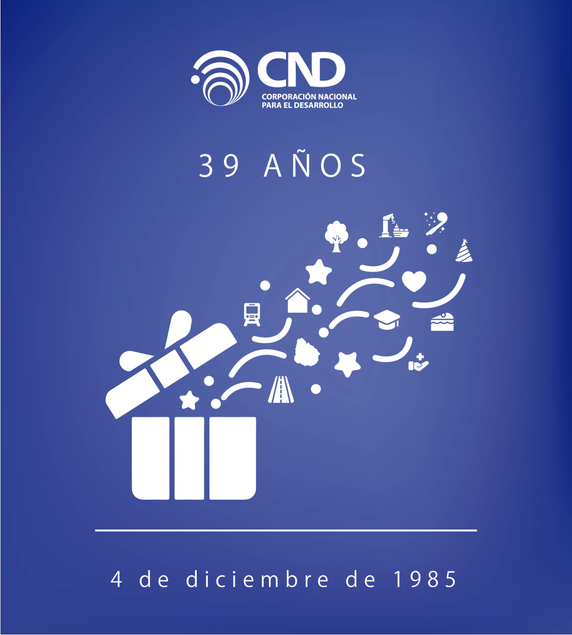 39 años de CND