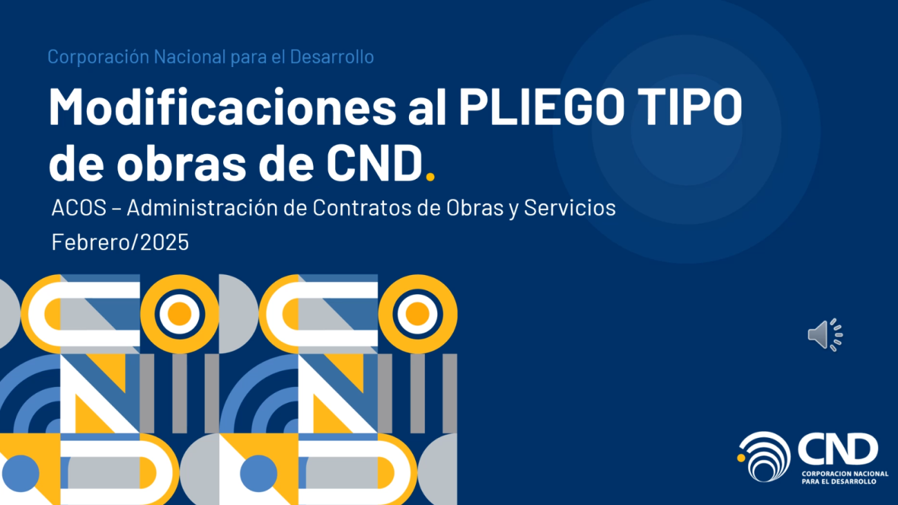 Nuevo Pliego Tipo