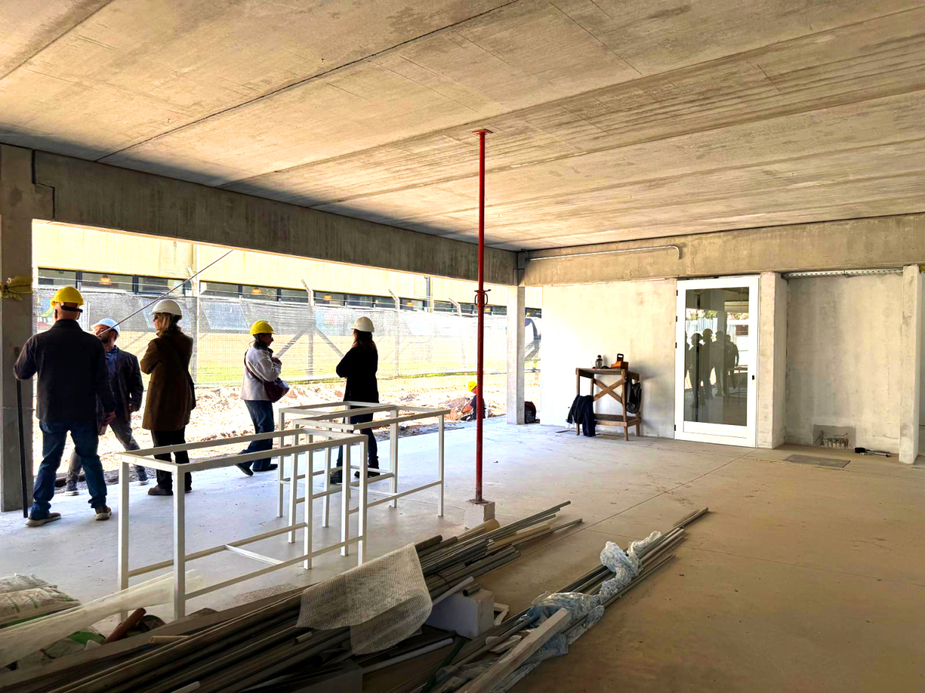 Obra del Liceo N° 2 de Paso Carrasco