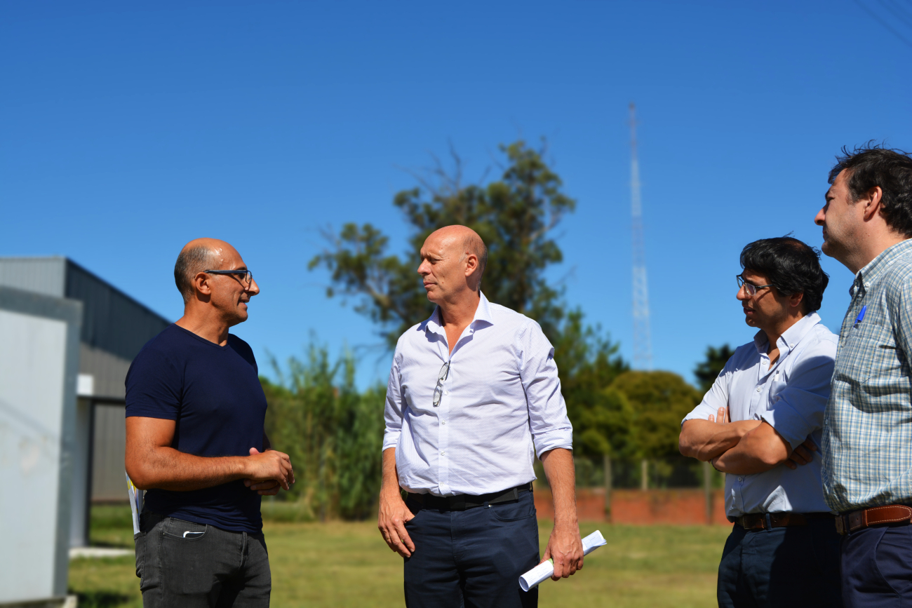 Visita a los futuros comedores de ANEP