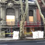 Edificio antes de la restauración