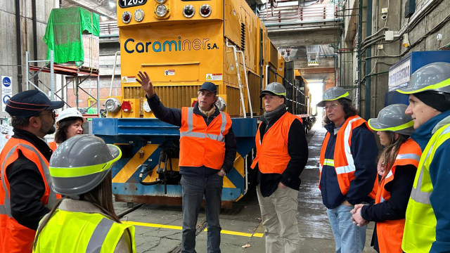 Recorrido por instalaciones ferroviarias